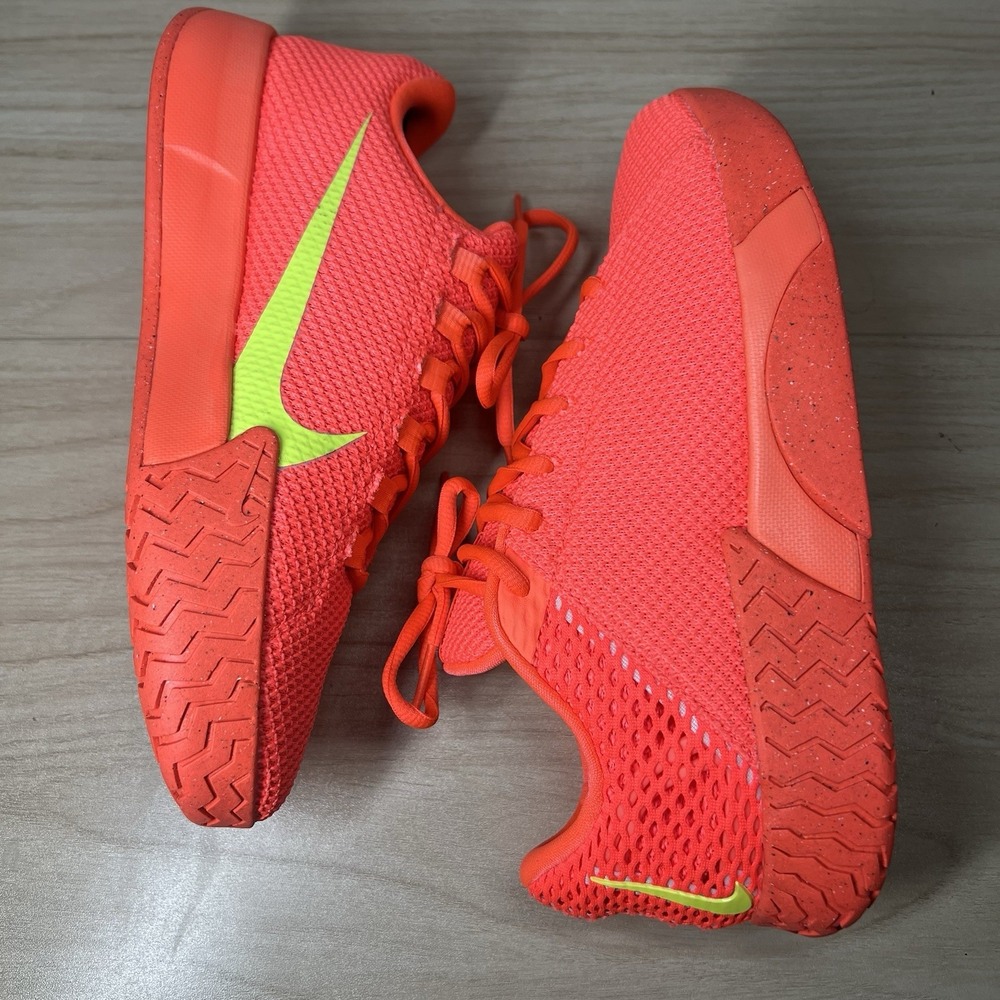 Nike Sample Unreleased NXT Pickleball 1 Shoes Women's 8 Hyper Orange Volt Tennis